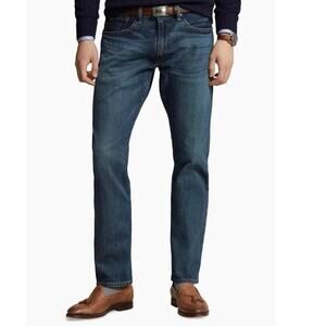 Polo Ralph Lauren The Varick Slim Straight Jeans Size 35x30